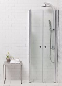 מקלחון חזית דגם אודם 110 עד 125, 2 דלתות סימטריות