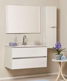 ארון אמבטיה טל 100 ס"מ קומפלט לבוא לקחת!