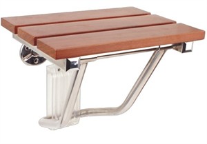 כסא מתקפל למקלחת מעץ דגם נגה